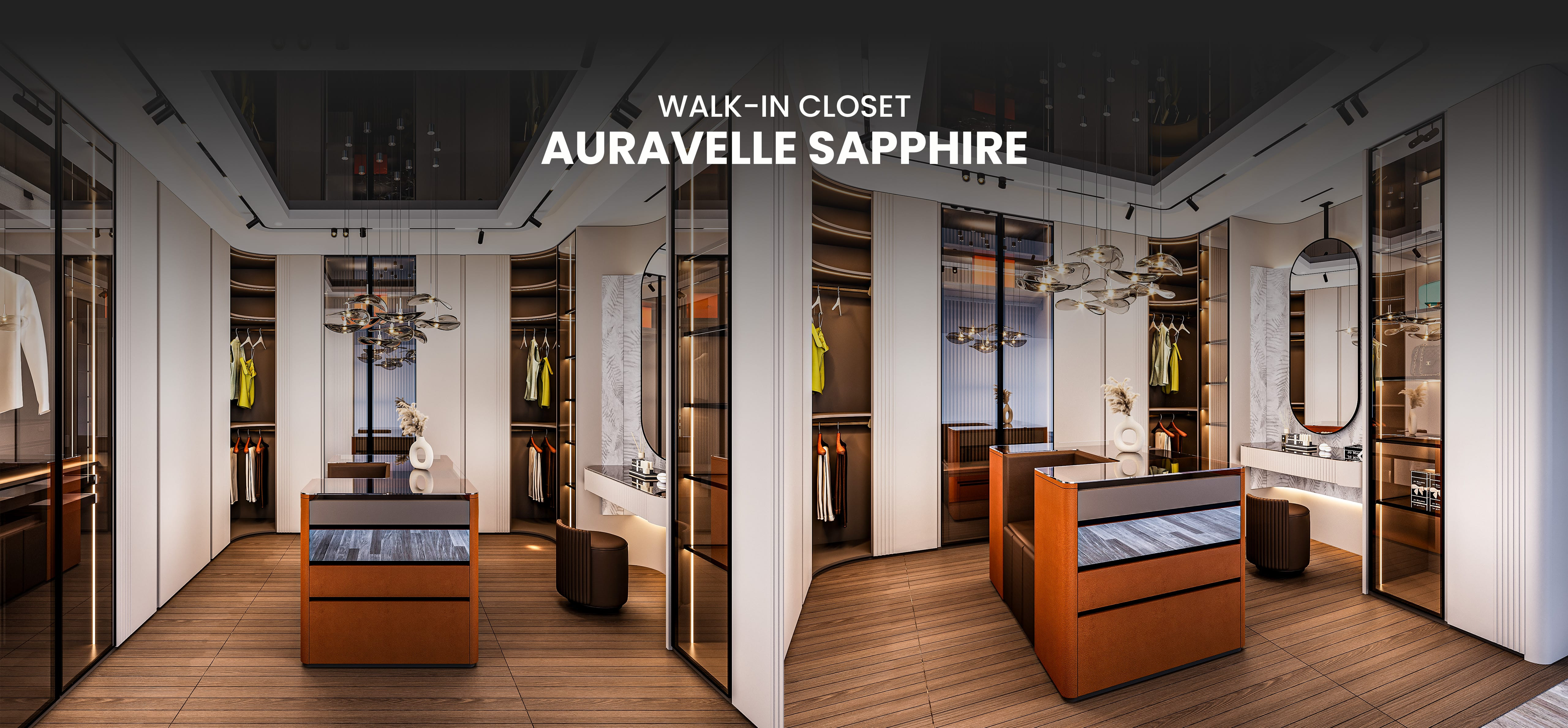 Auravelle Sapphire Walk-in Closet